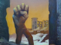 Konigsberg shout. 2006, Öl auf Leinwand, 74x85 cm