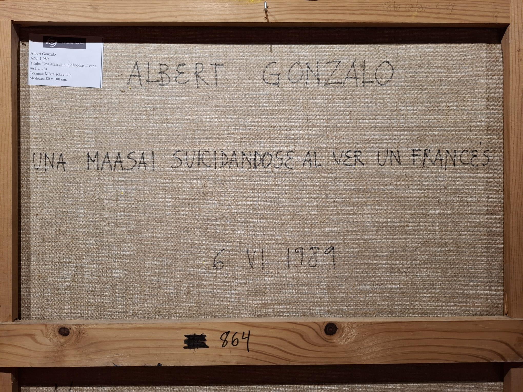 Una Massai suicidándose al ver a un francés en venta 4