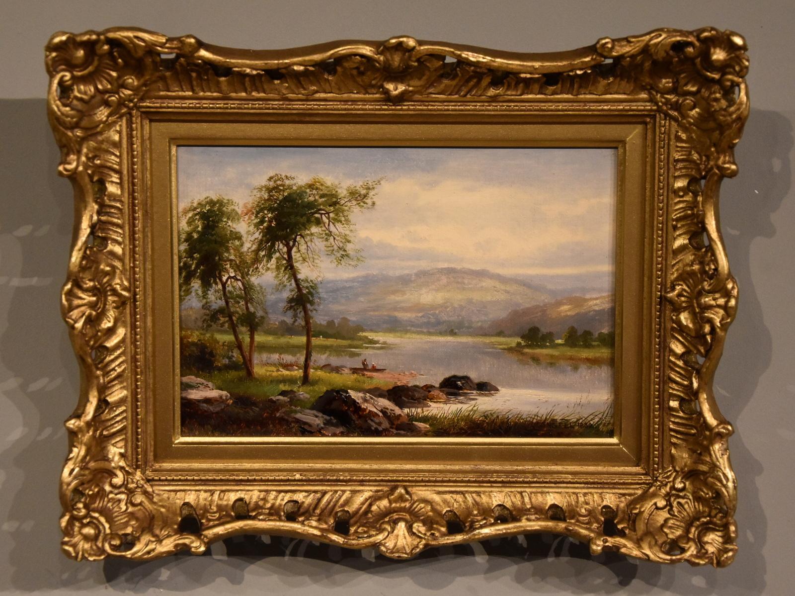 Ölgemälde von Albert Gyngell „Rydal Water“ im Angebot 1