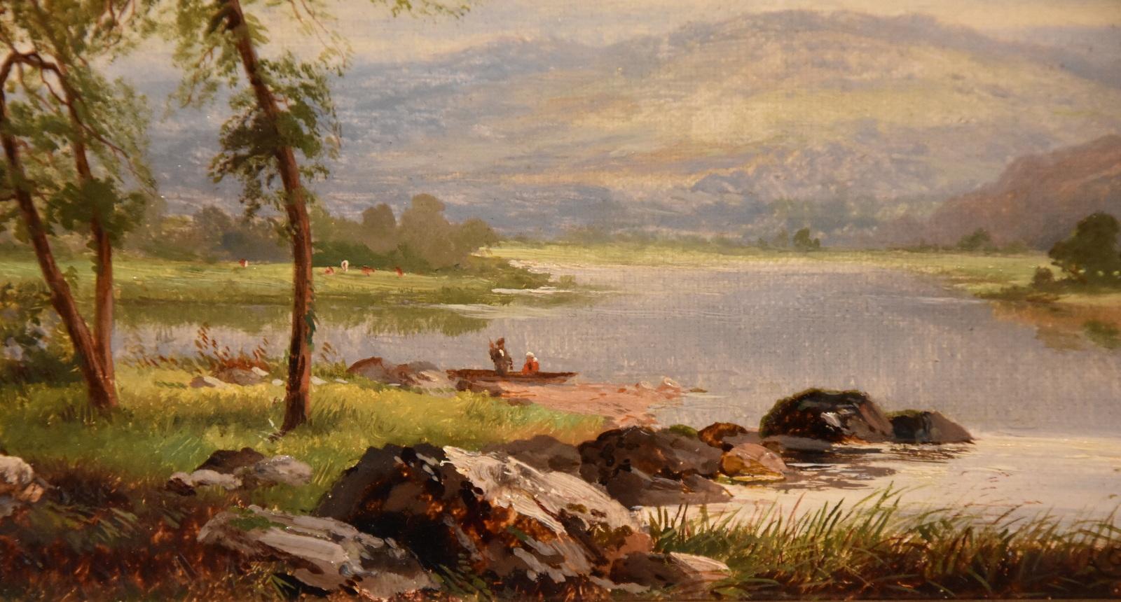 Ölgemälde von Albert Gyngell „Rydal Water“ im Angebot 3