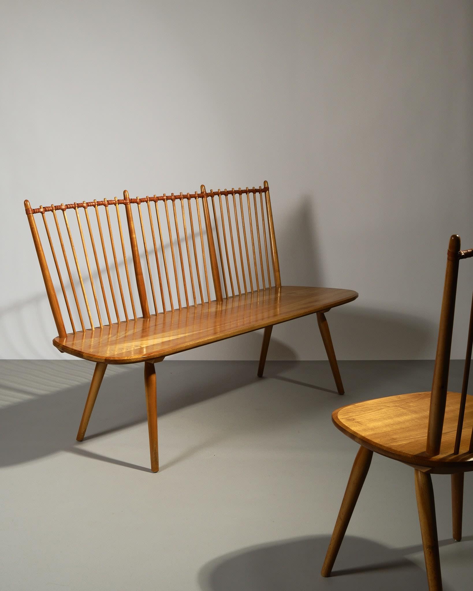 Albert Haberer, Banco estilo Windsor Moderno de mediados de siglo en venta