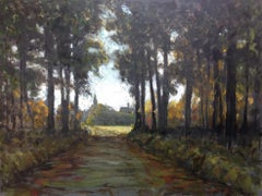 A la sortie de la forêt, oil paint on canvas