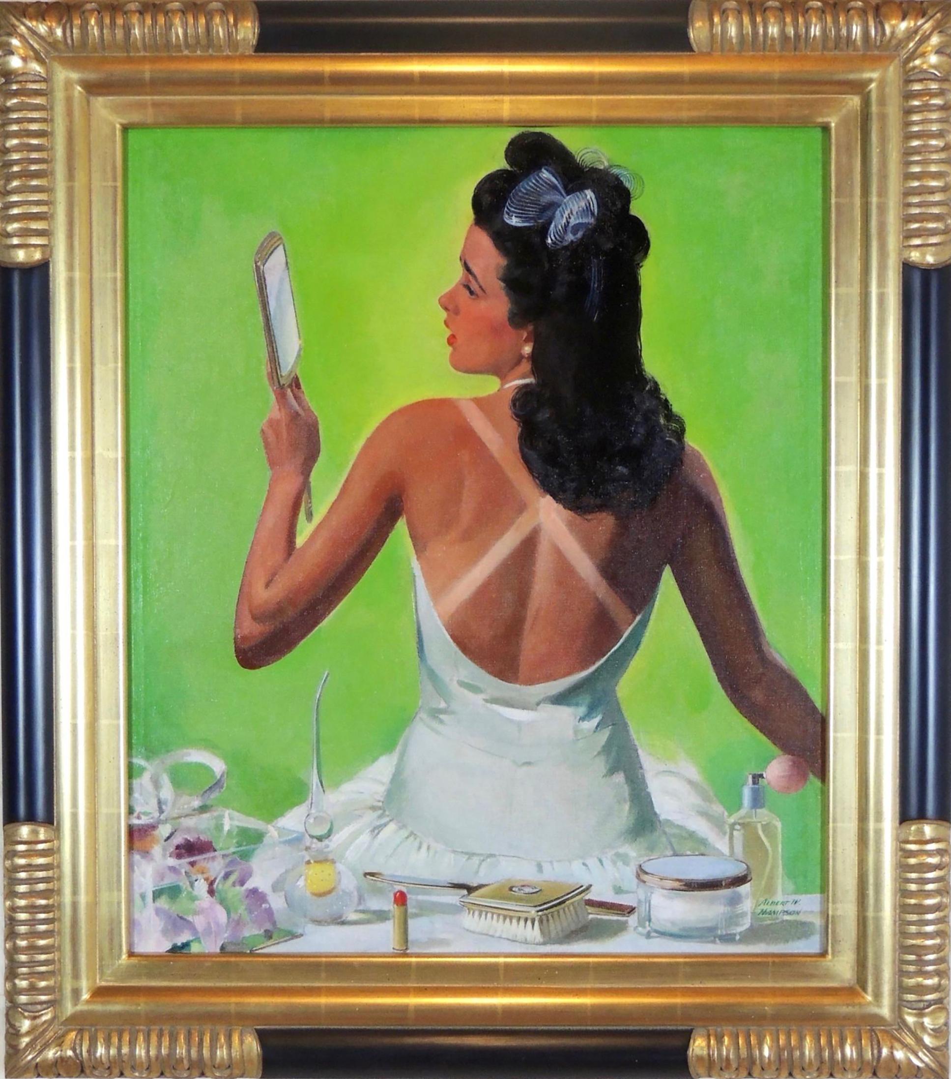 Tan Lines, copertina del Saturday Evening Post, 27 settembre 1941 - Painting di Albert Hampson