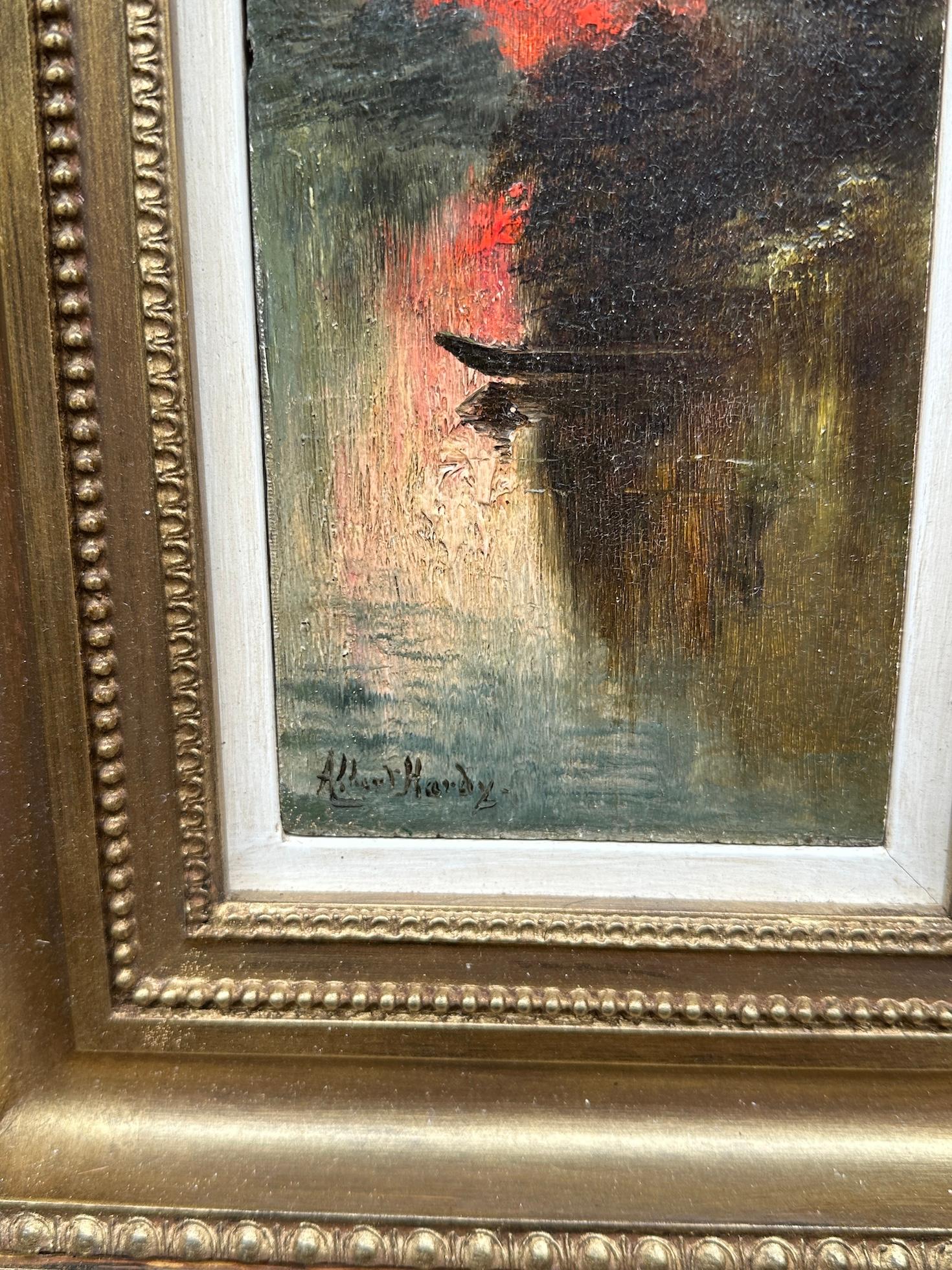 Albert Hardy era un pittore inglese che dipingeva soprattutto scene marine nella seconda parte del XIX secolo. 

Dipingeva in modo impressionista con un soggetto tradizionale, per lo più scene marine. 

Un cliente dovrebbe prendere in considerazione