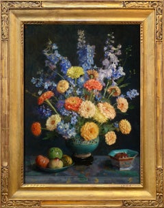 Still Life of Flowers and Fruit