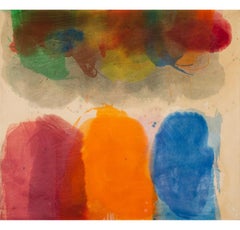 Transcend, Oil on Canvas Painting by Albert Irvin, 1973