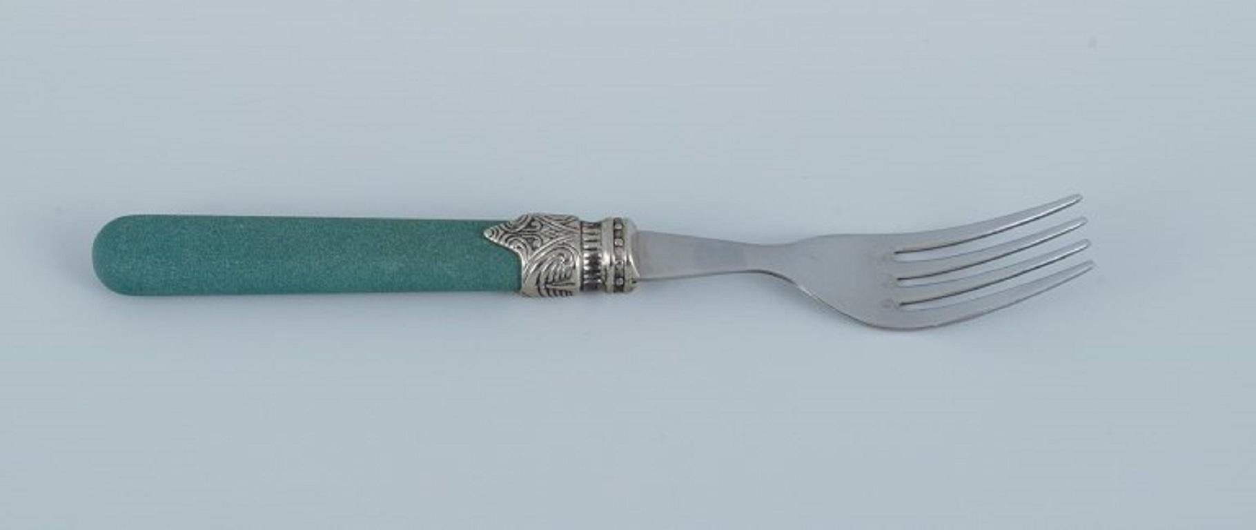 Mid-20th Century Albert, Italy, Dinner Cutlery Consisting of Eighteen Pieces For Sale