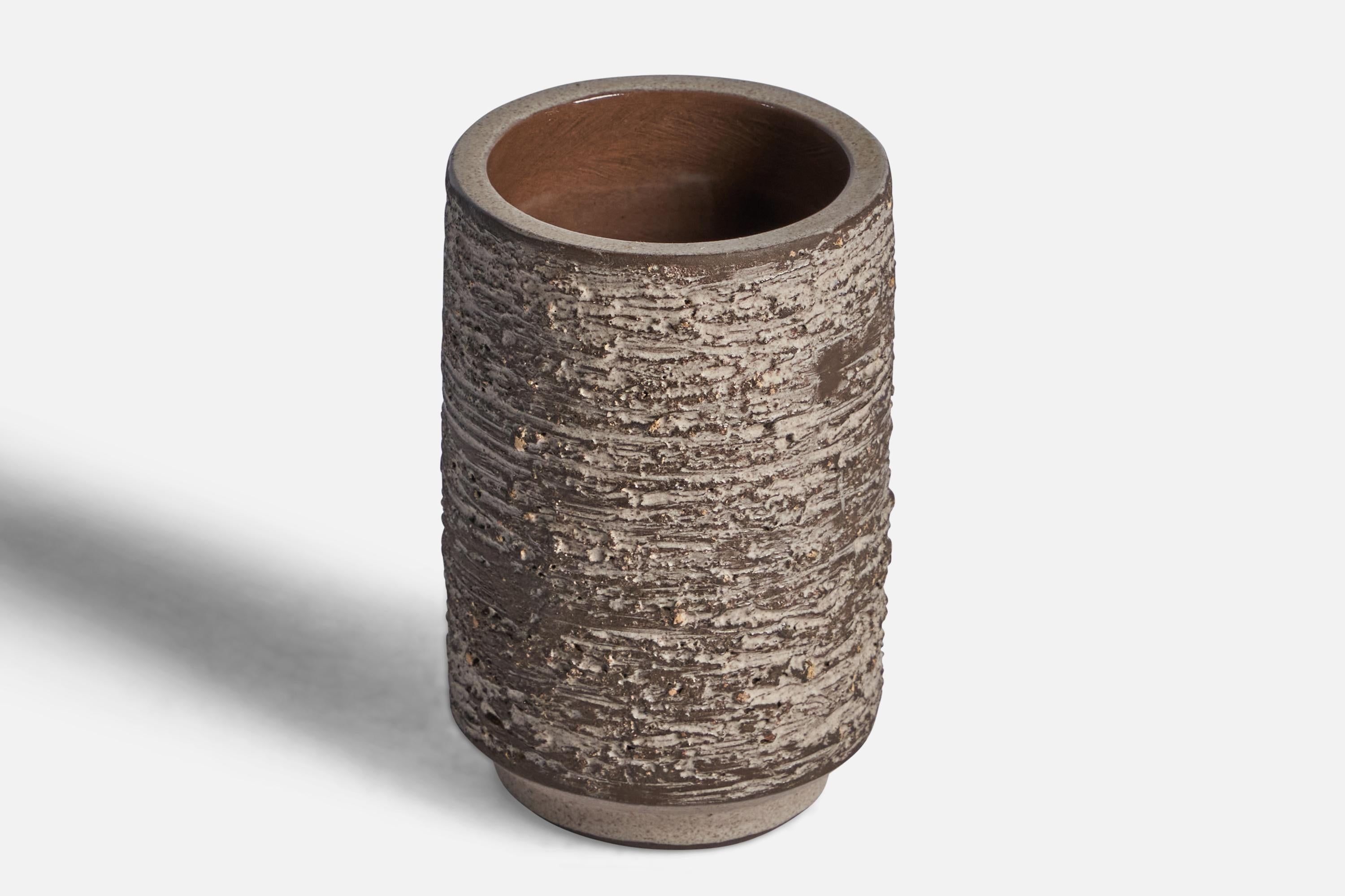 Albert Jansson, Vase, Keramik, Schweden, 1940er Jahre (Moderne der Mitte des Jahrhunderts) im Angebot