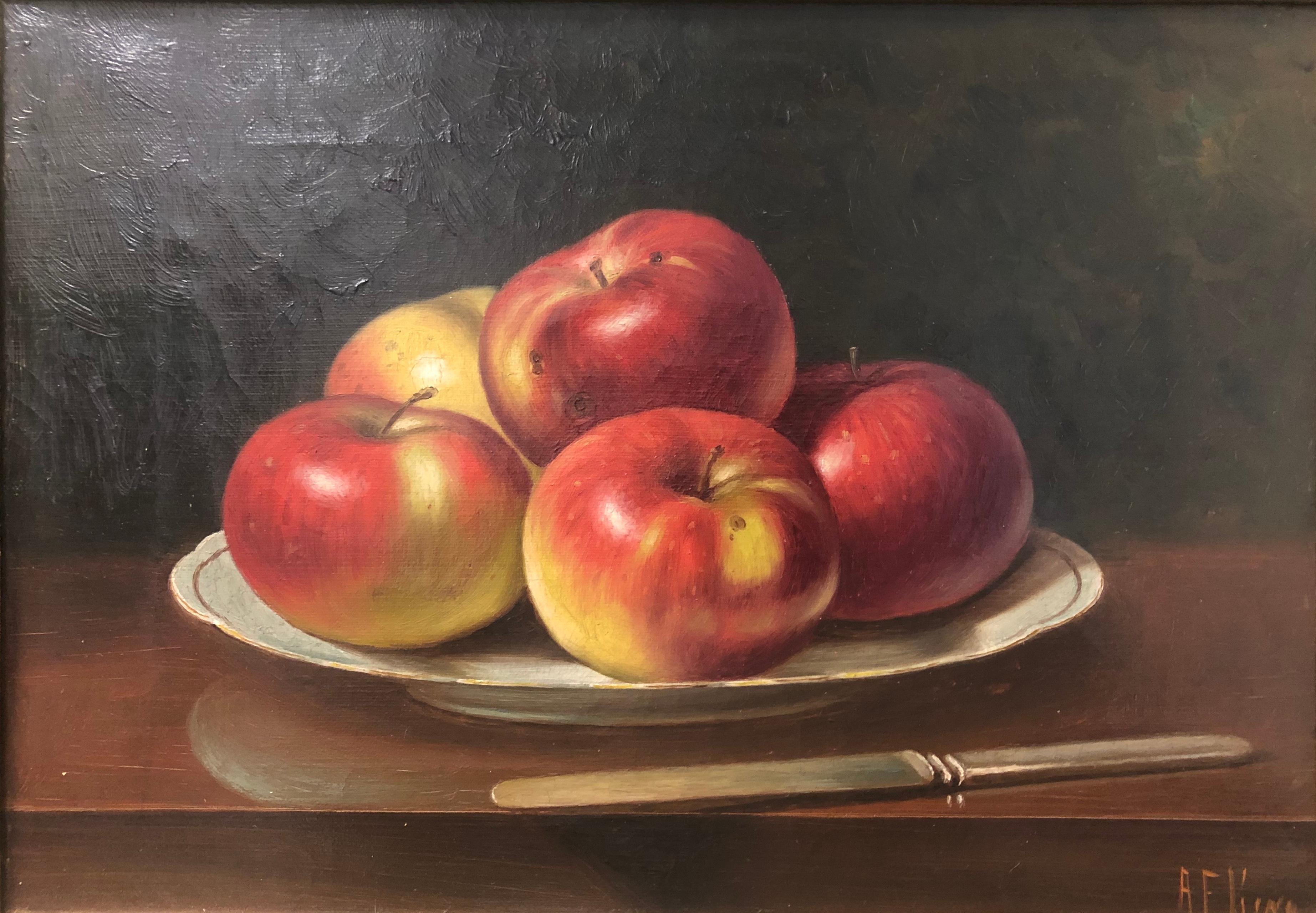 Albert King Still-Life Painting - Still Life with Apples