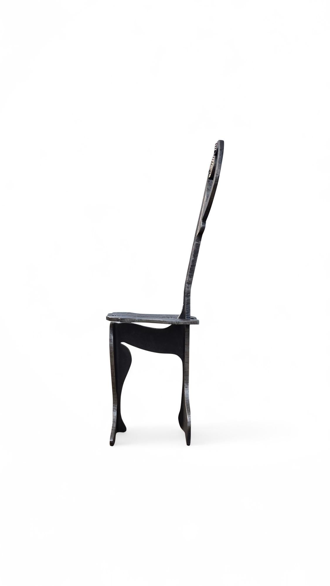 XX secolo Albert Leon Wilson Abstract Figural Chair in vendita