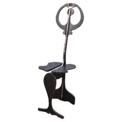Albert Leon Wilson Abstract Figural Chair