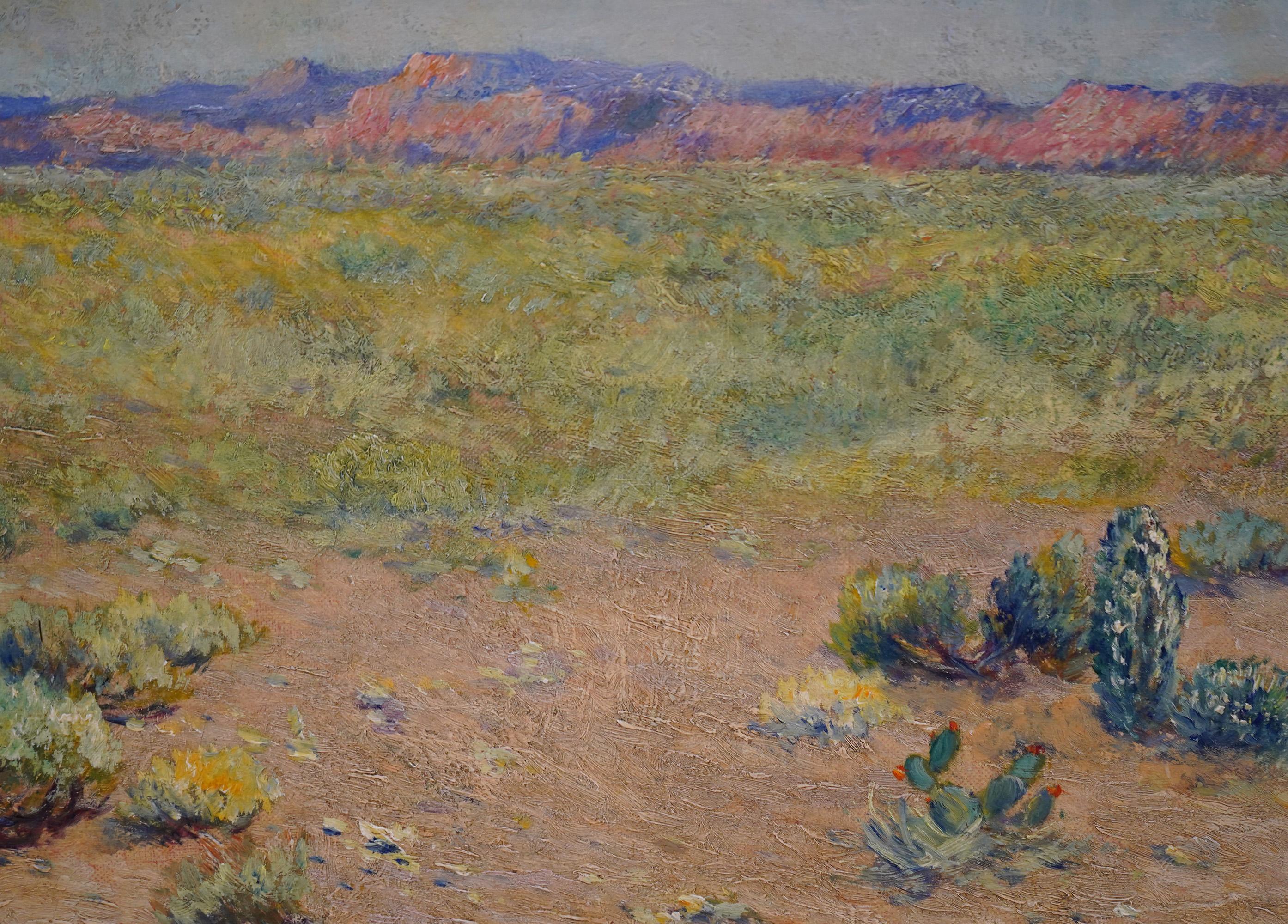 Wüste von Arizona (Impressionismus), Painting, von Albert Lorey Groll