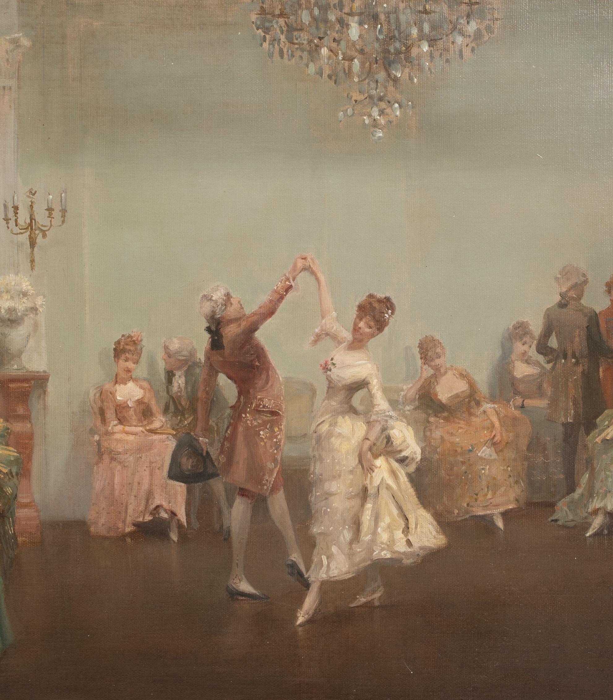 The French Ball 19th Century by ALBERT LUDOVICI (1820-1894)  For Sale 7
