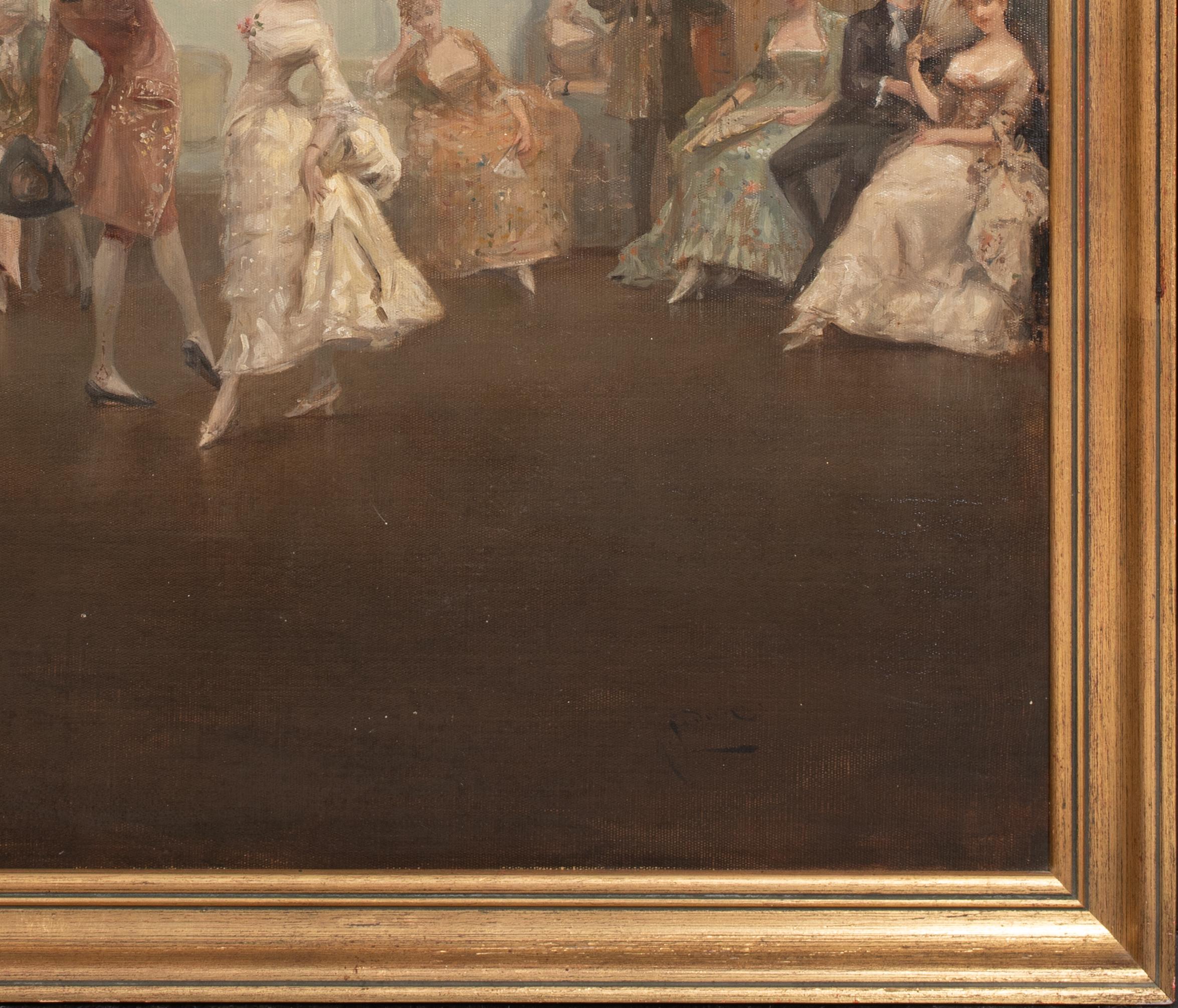 The French Ball 19th Century by ALBERT LUDOVICI (1820-1894)  For Sale 1