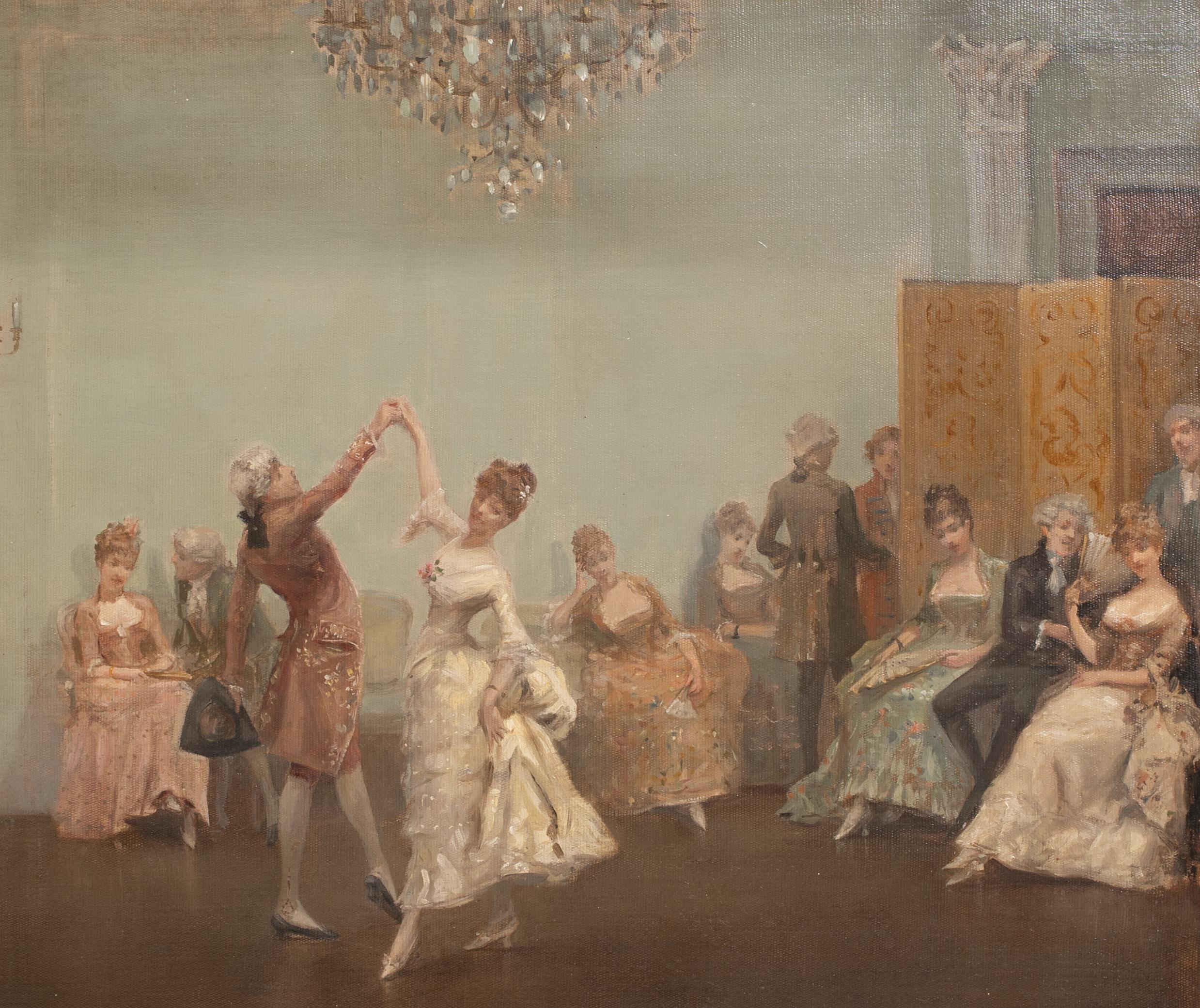 The French Ball 19th Century by ALBERT LUDOVICI (1820-1894)  For Sale 3