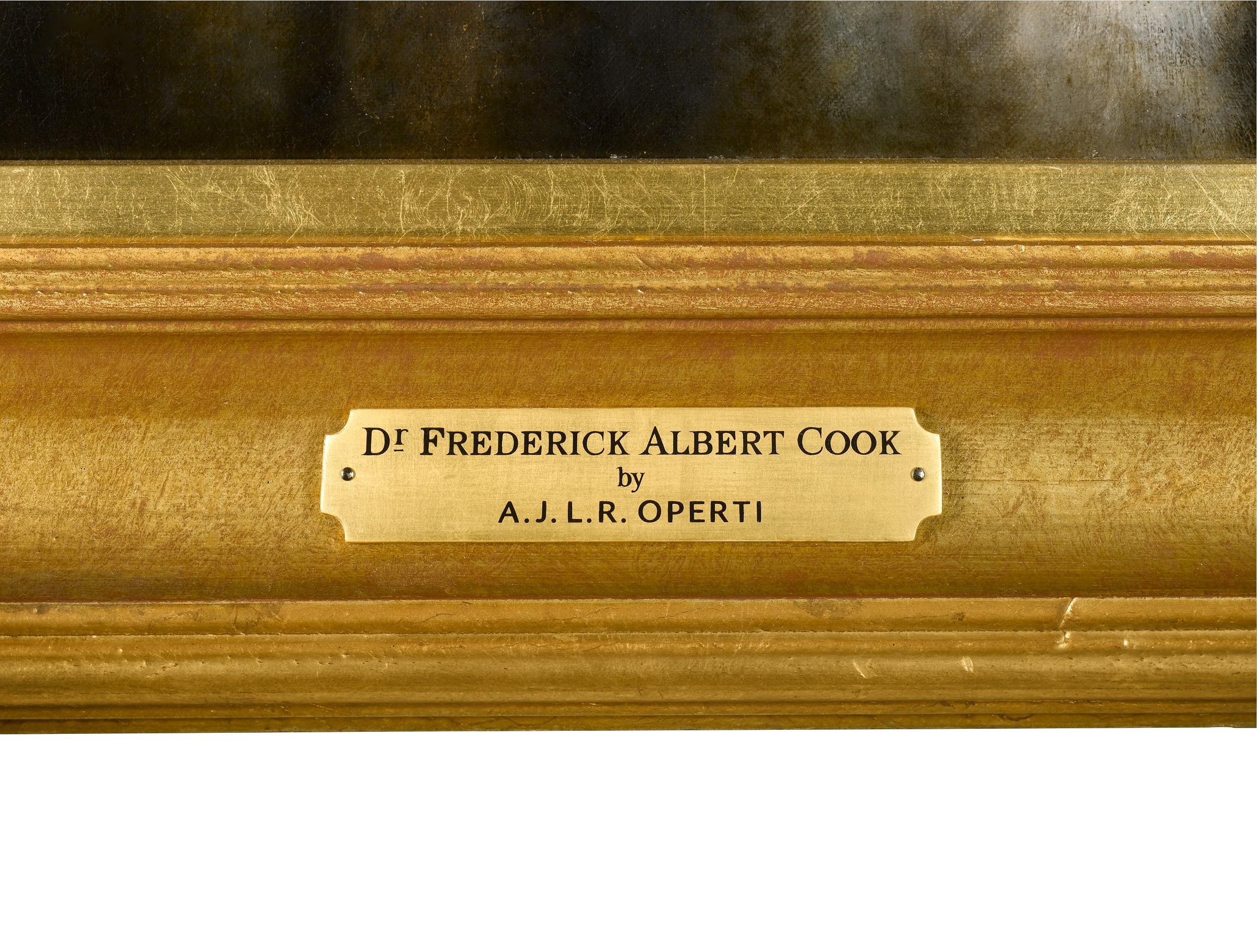 Portrait Of Dr. Frederick A. Cook By Albert Operti For Sale 1