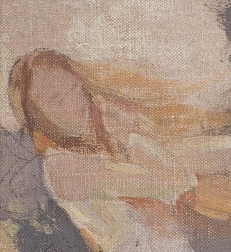 Albert Lynch (Péruvien 1851 - 1912)
La jeune fille du printemps
Signé 