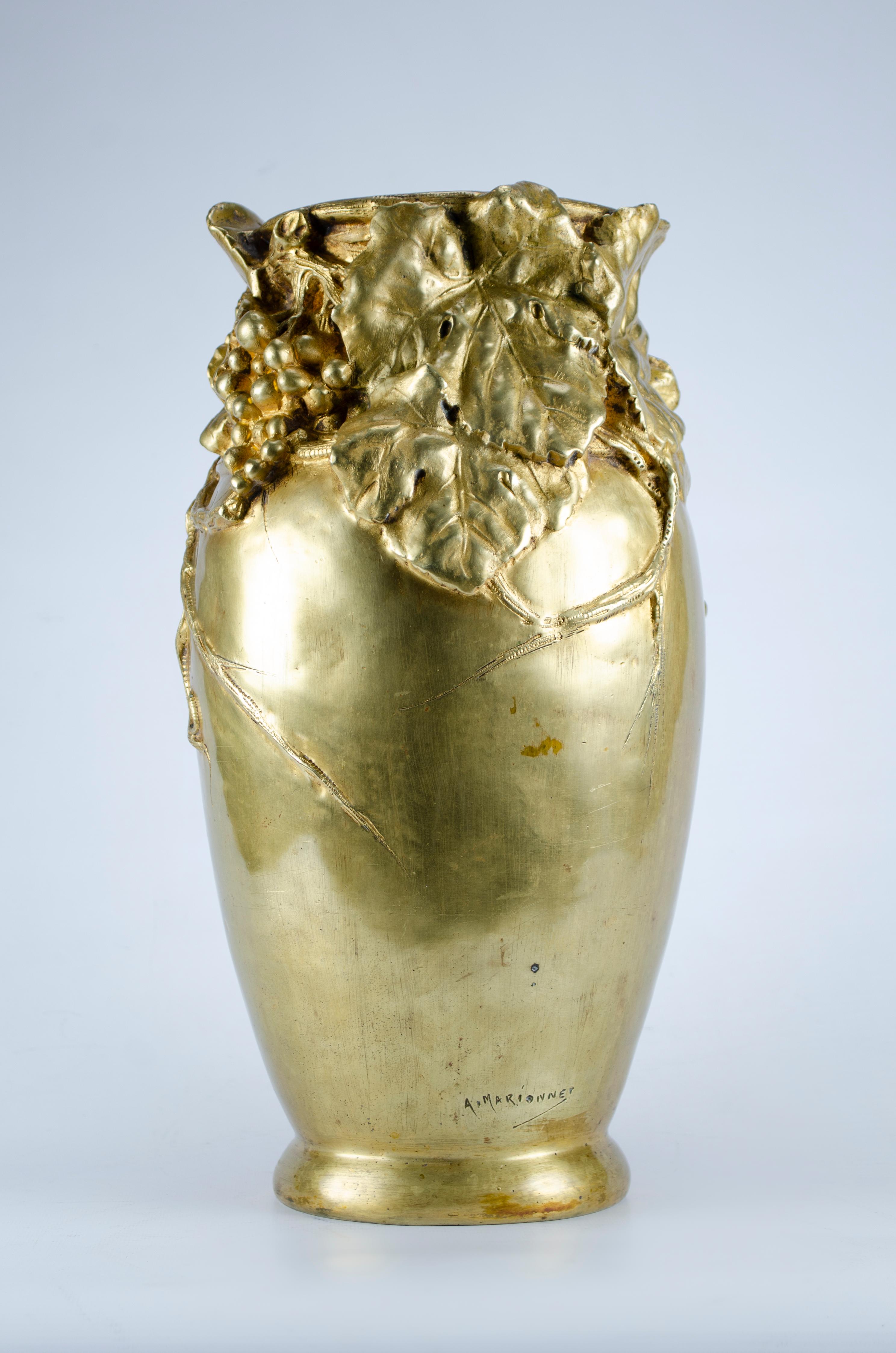 Art Nouveau Vaso Albert Marionnert in stile liberty in vendita