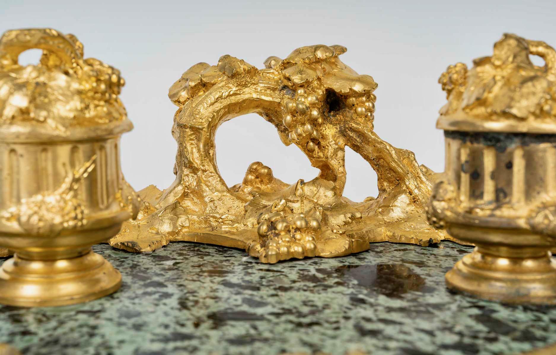 Similoro Albert Marionnet (1852-1910), Calamaio naturalistico della Belle Époque, 1900 ca. in vendita