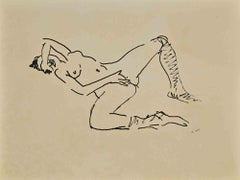 Erotice Szene – Lithographie von Albert Marquet – 1920er Jahre