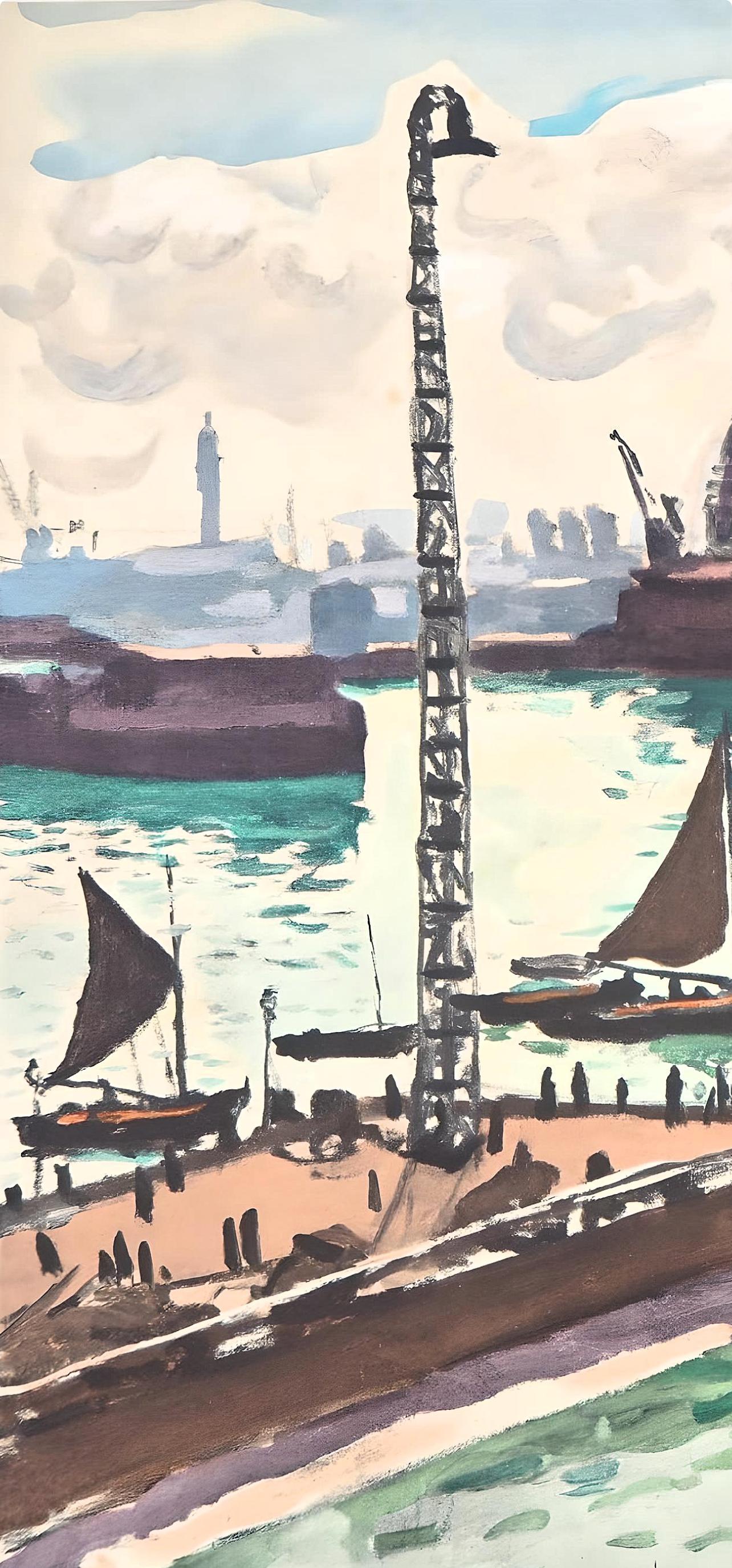 Marquet, Komposition, Présence de Marquet (nach) – Print von Albert Marquet