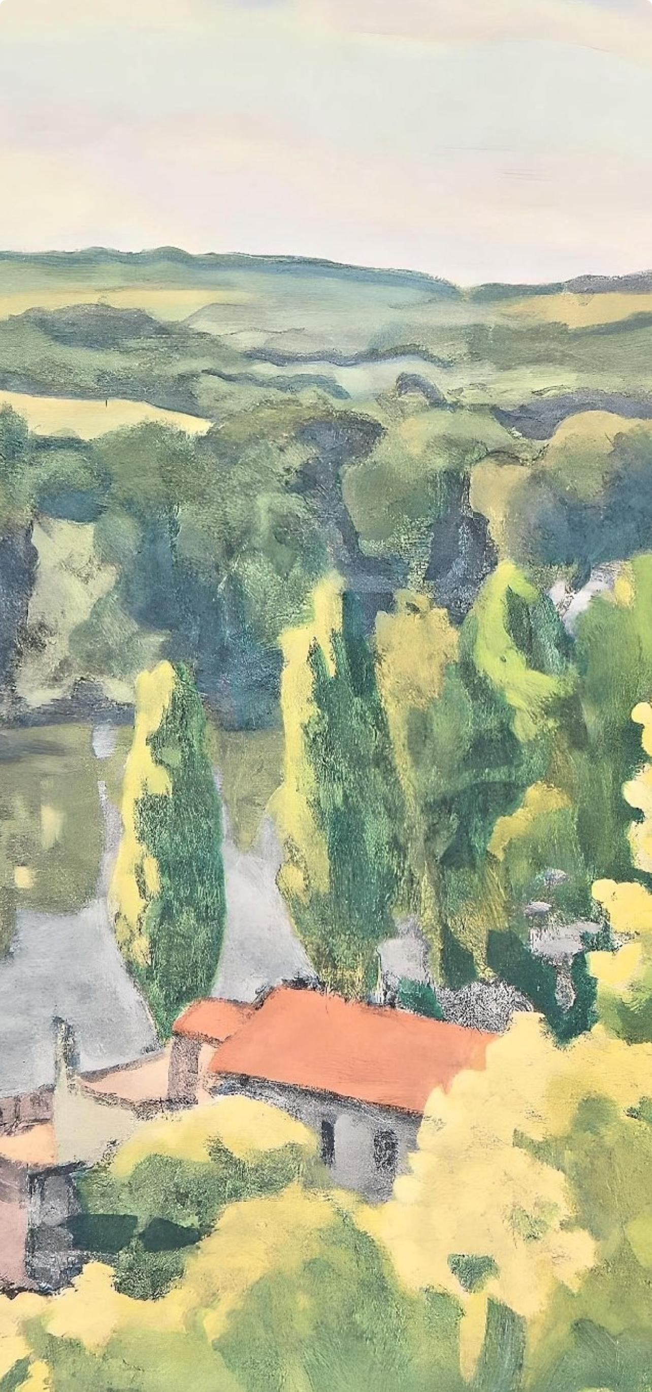 Marquet, Composition, Présence de Marquet (après) - Post-impressionnisme Print par Albert Marquet