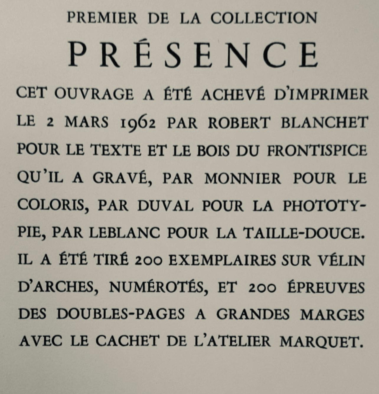 Marquet, Composition, Présence de Marquet (after) For Sale 4