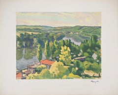 Normandy : La Frette sur Seine – Lithographie, Ltd /200
