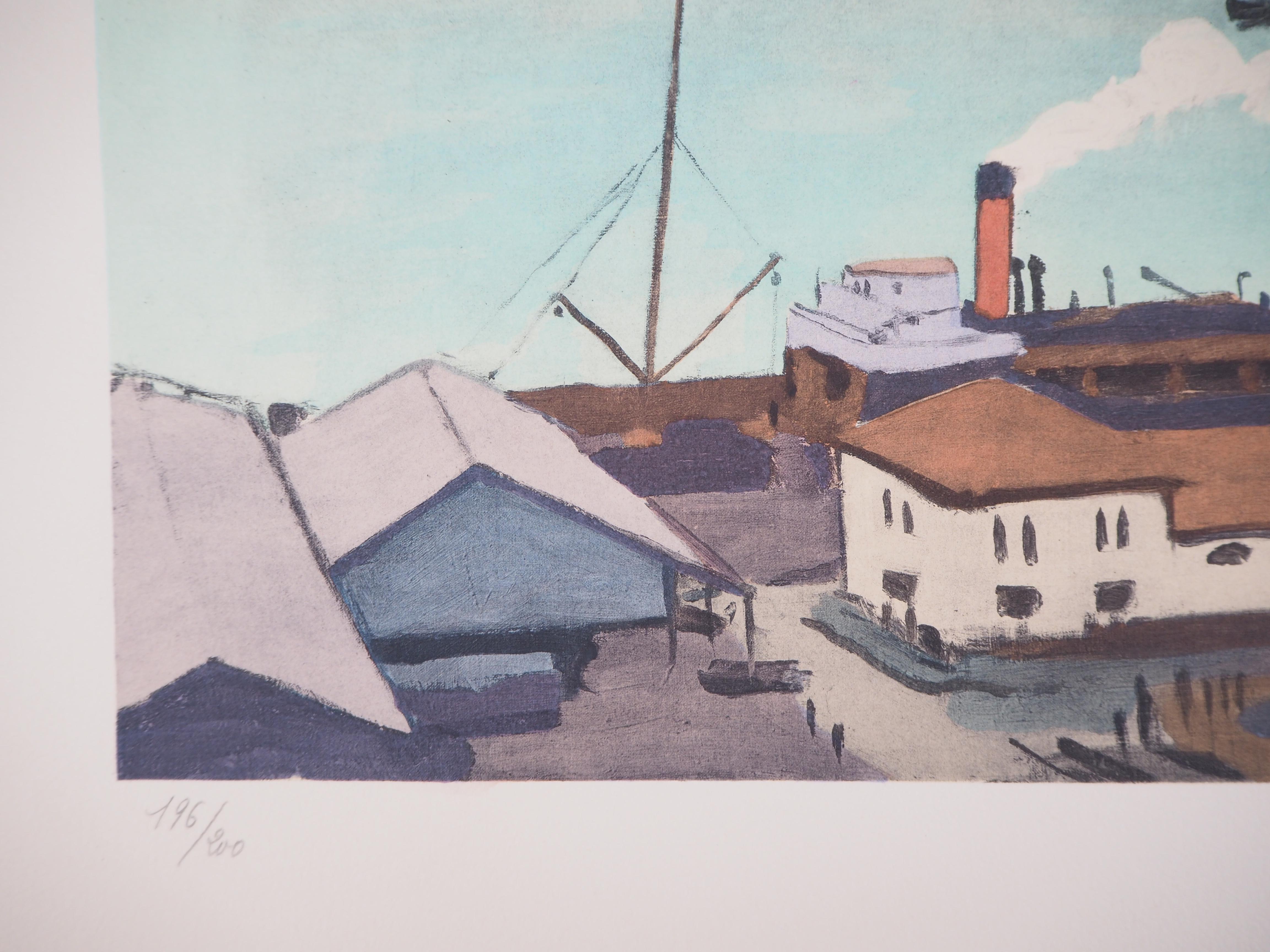 The Harbor - Lithograph, Ltd /200 1