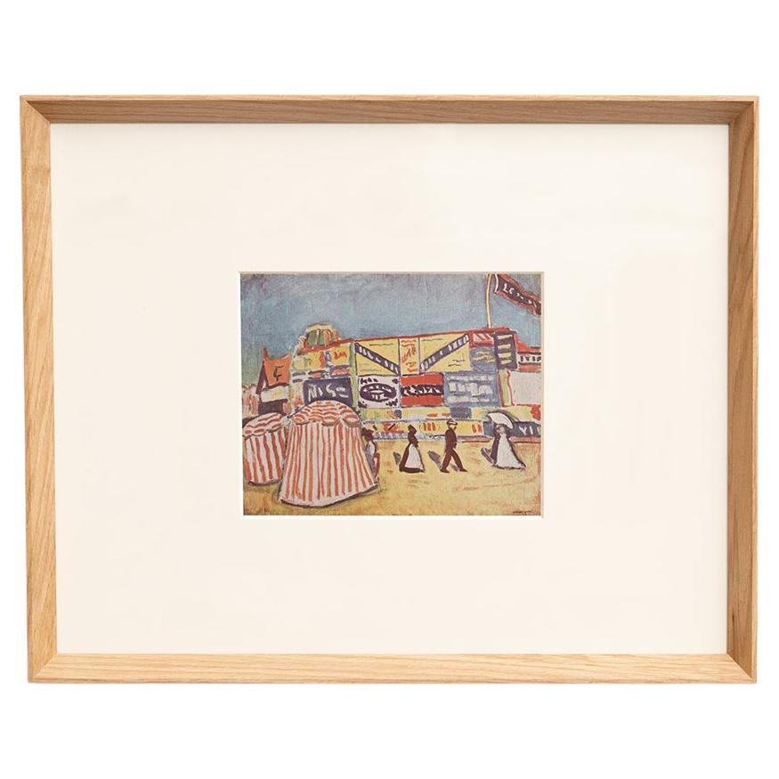 Albert Marquet Color Cliche Framed by Editions Du Chene, 1948