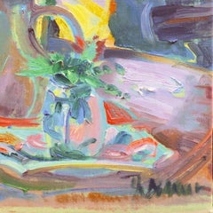 'Still Life, Roses on a Table', Paris, Academie de la Palette, Benezit, Cubist