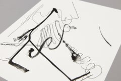 Albert Oehlen, Meditation über Bürokratische Tendenzen bei TzK, Signed Print