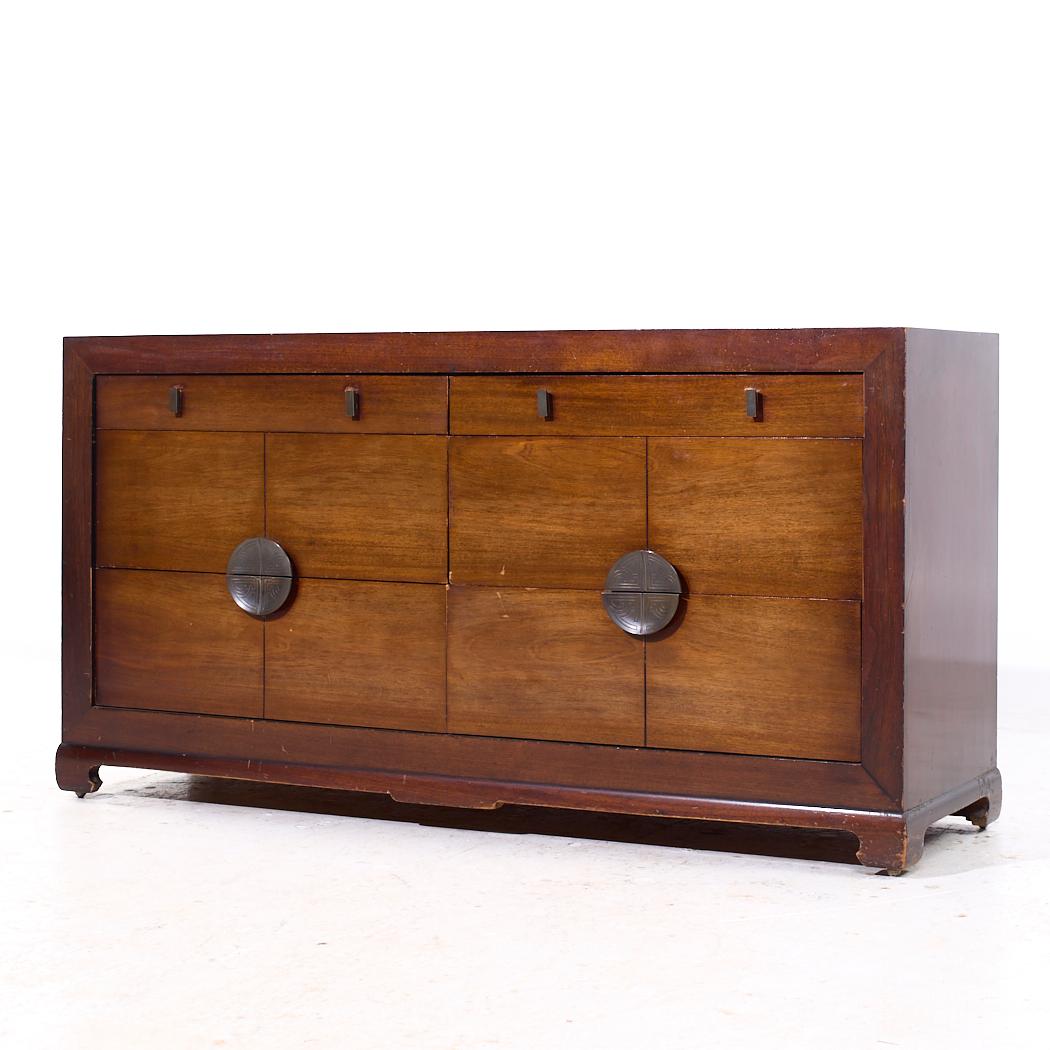 Mid-Century moderno Albert of Shelbyville - Comò in mogano del Medio Secolo in vendita
