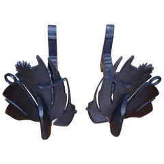 Fers à repasser forgés en acier d'Albert Paley