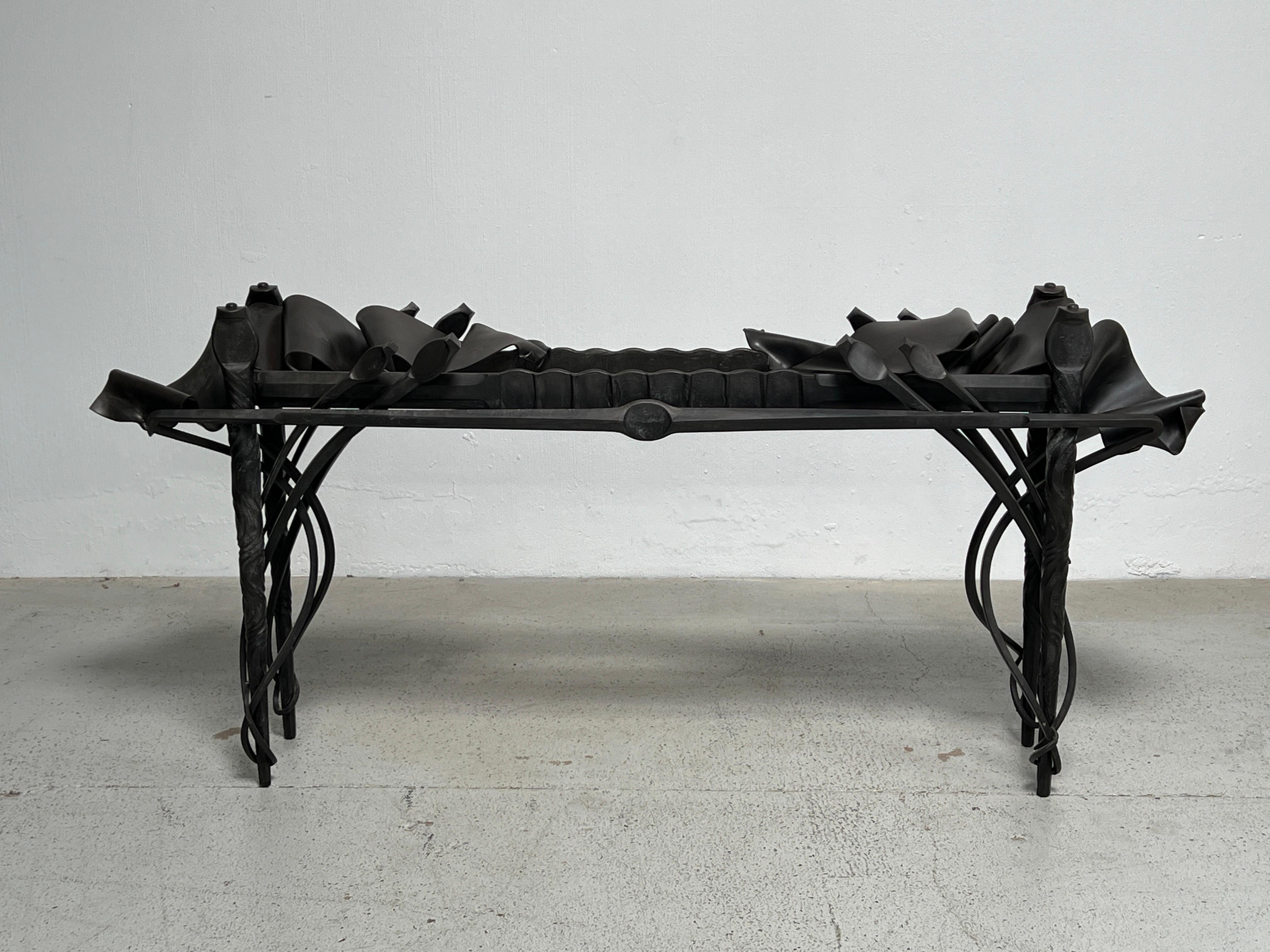 Albert Paley Console Table, 1989 For Sale 8