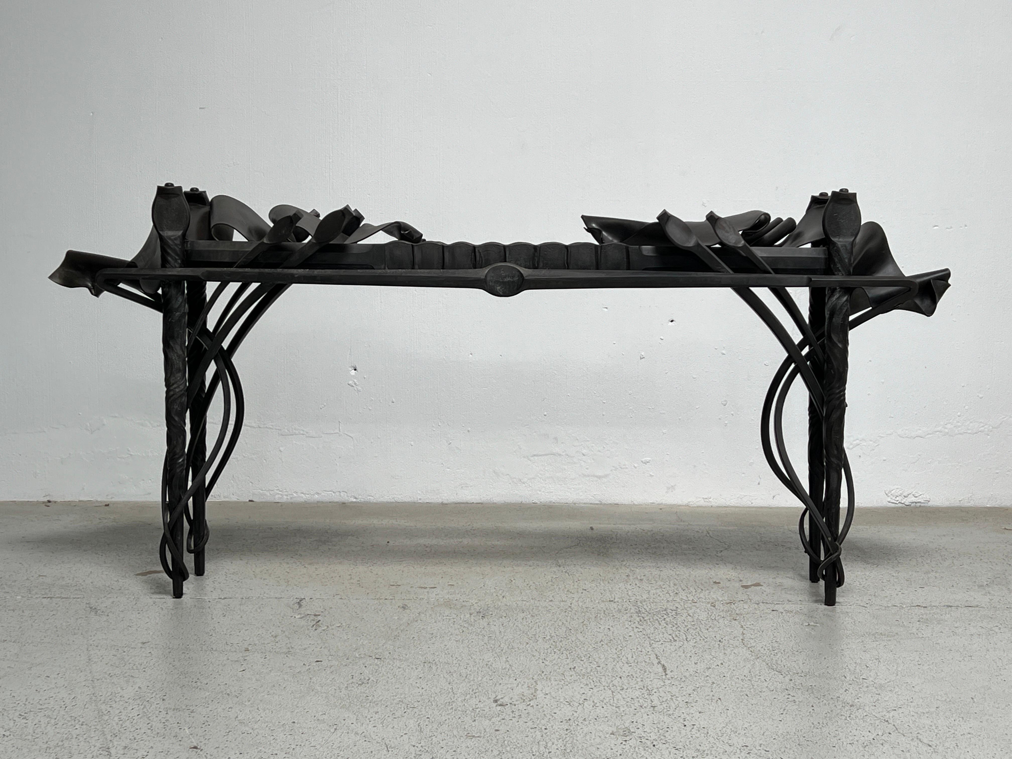 Albert Paley Console Table, 1989 For Sale 9
