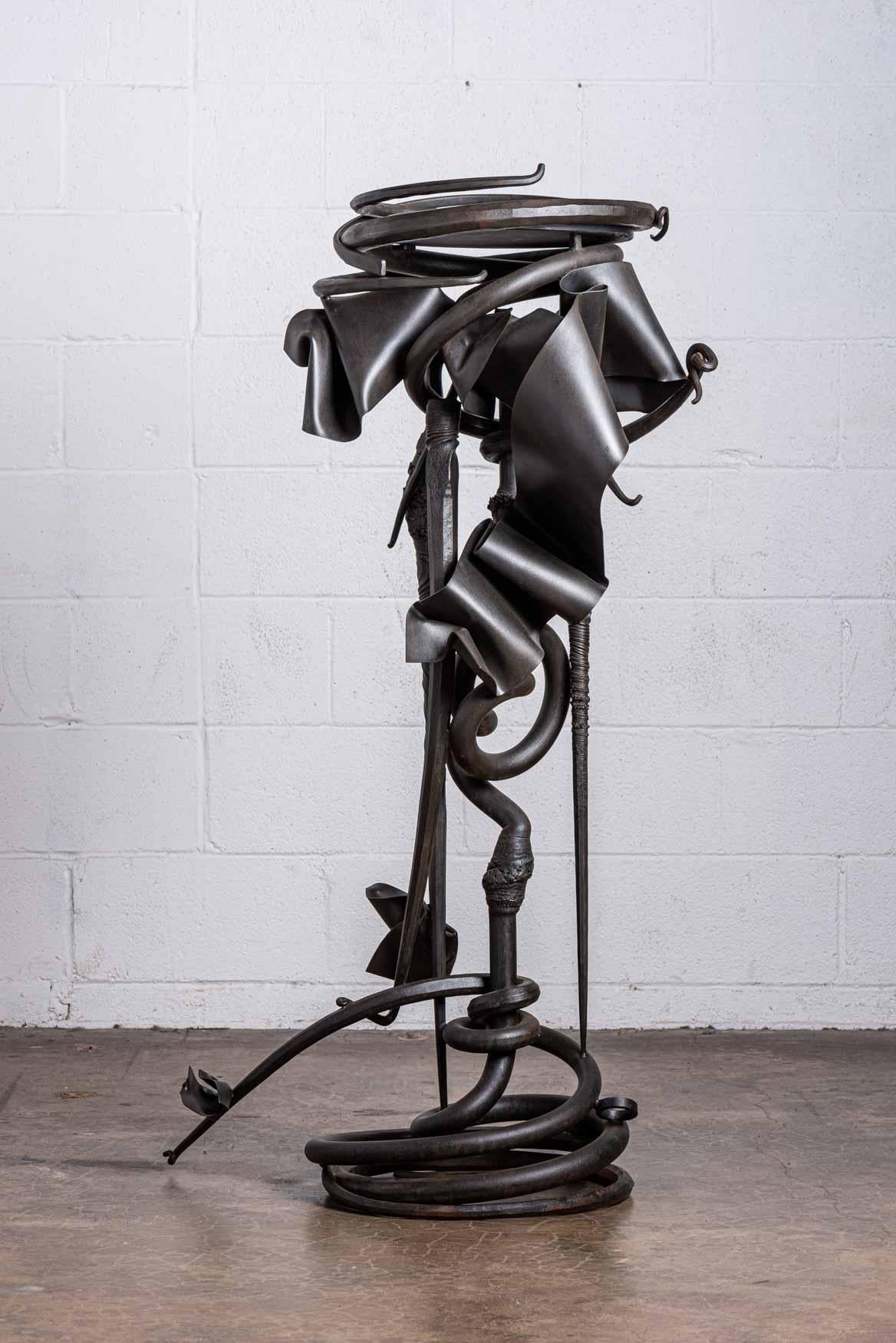 Steel Albert Paley Plant Stand