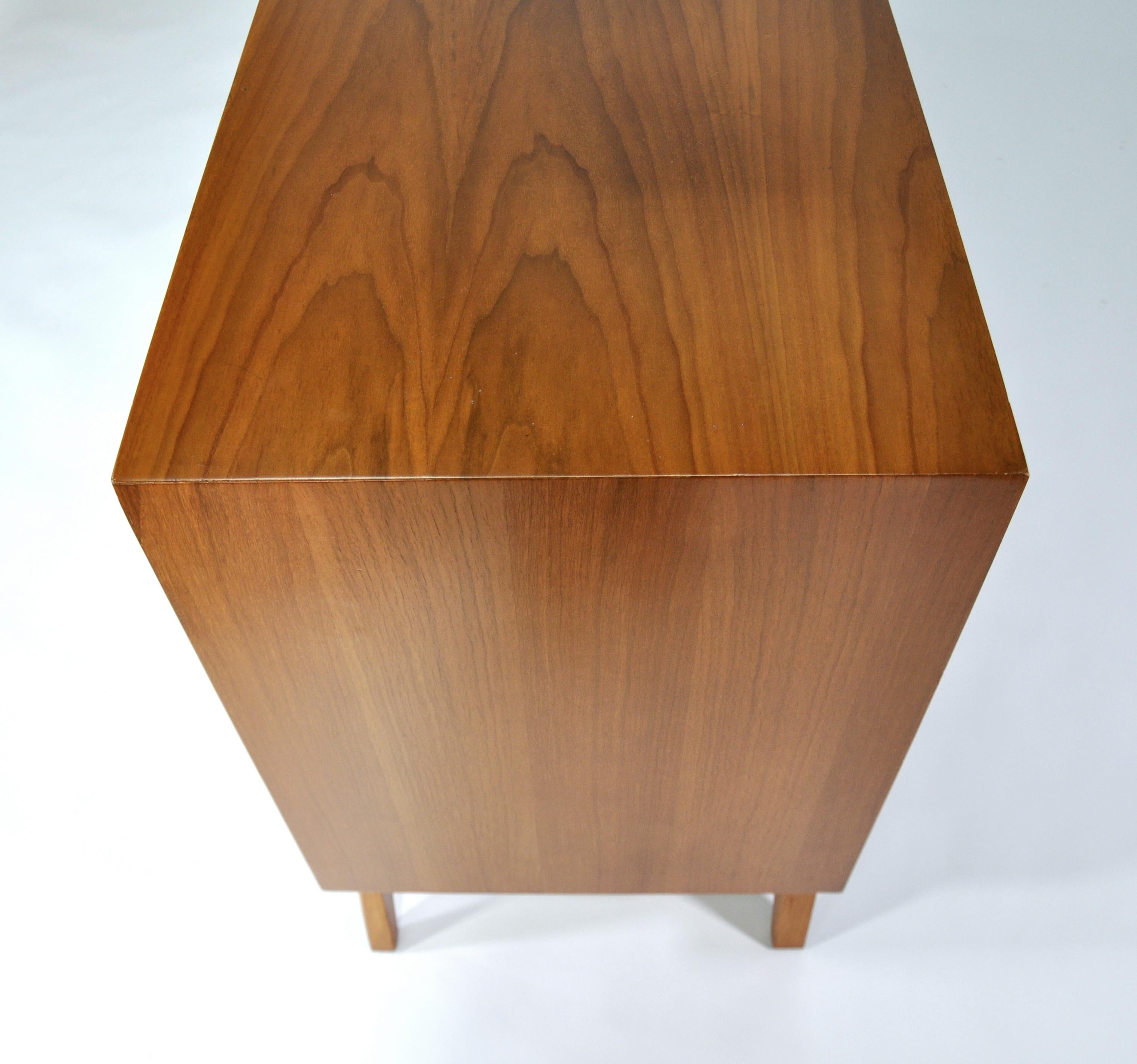 Albert Parvin Diamond Front Walnut Dresser 12