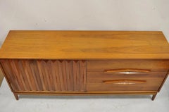 Albert Parvin for James Cameron Mid Century Modern Walnut Dresser Credenza