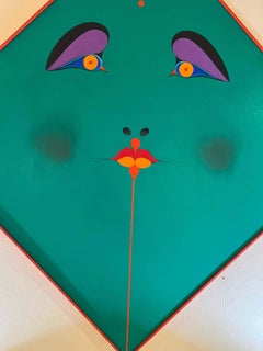 „Green“ von Albert Radoczy – Zeitgenössisches Ölgemälde