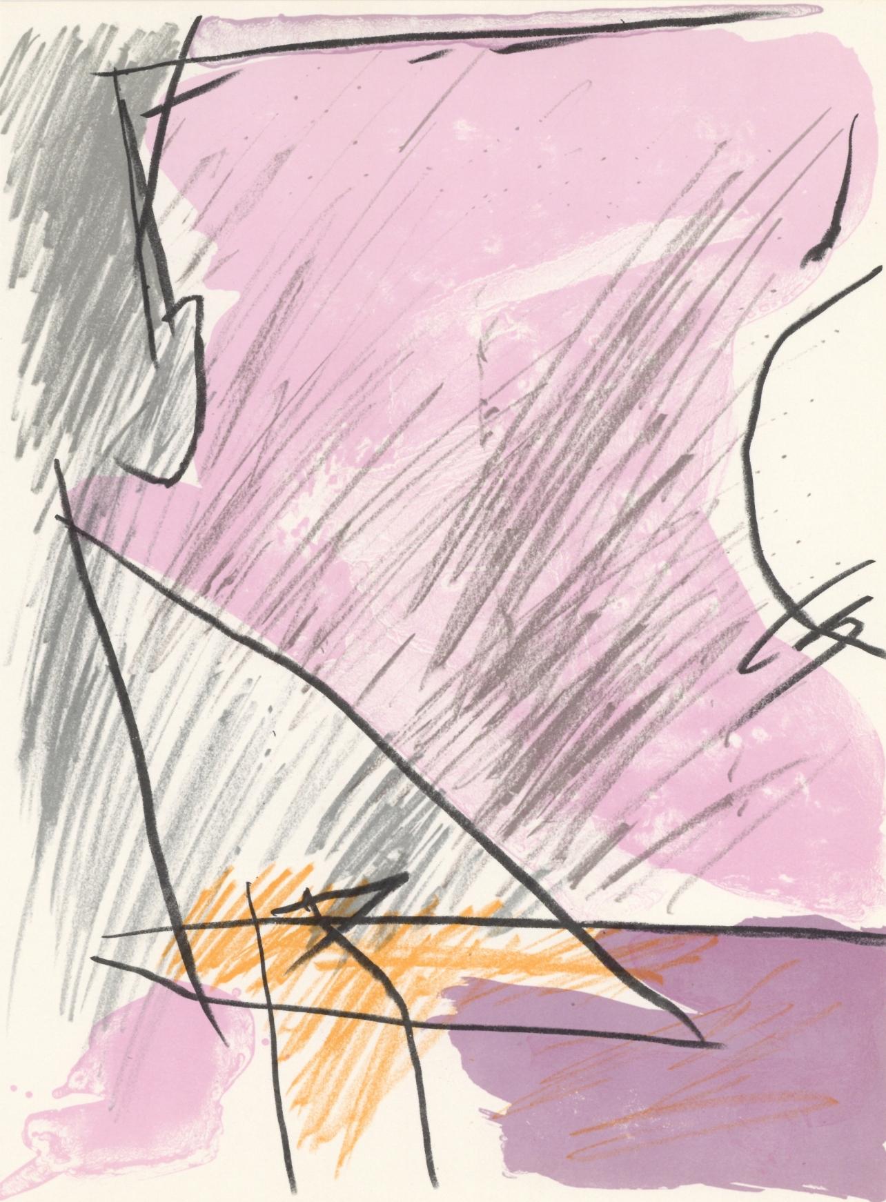 Albert Rafols-Casamada Abstract Print - Ràfols-Casamada, Composition, Ediciones Polígrafa, Redfern Gallery (after)