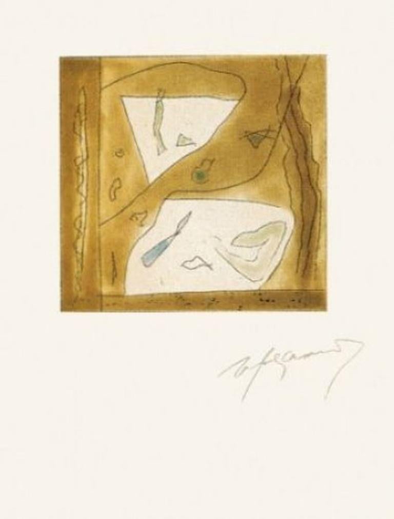 Albert Rafols Casamada Abstract Print - Finestres-4