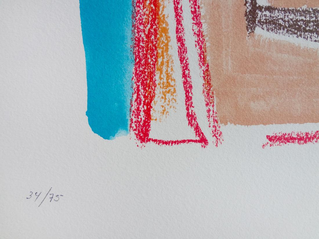 ESTRUCTURES 2
Date de création : 2006
Médium : Lithographie sur papier
Edition : 75
Taille : 41 x 31 cm
Observations :
Lithographie sur papier signée par l'artiste et numérotée à 75 exemplaires.
Albert Ràfols-Casamada fait désormais partie de