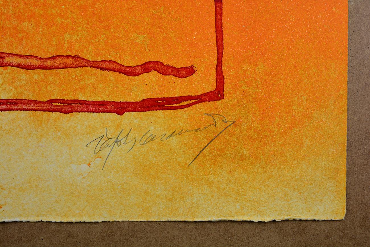 Albert Ràfols Casamada - FRUITES D'ESTIU Etching Spanish Abstraction Modern For Sale 1