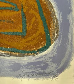 Spanish Art Master ALBERT RAFOLS CASAMADA Hand Signed Original Silkscreen 1991