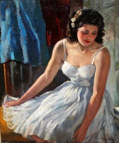 Bailarina - Óleo sobre tela