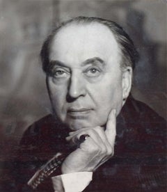 Prof Sir Albert Richardson PRA Photographic Portrait II C.1960 