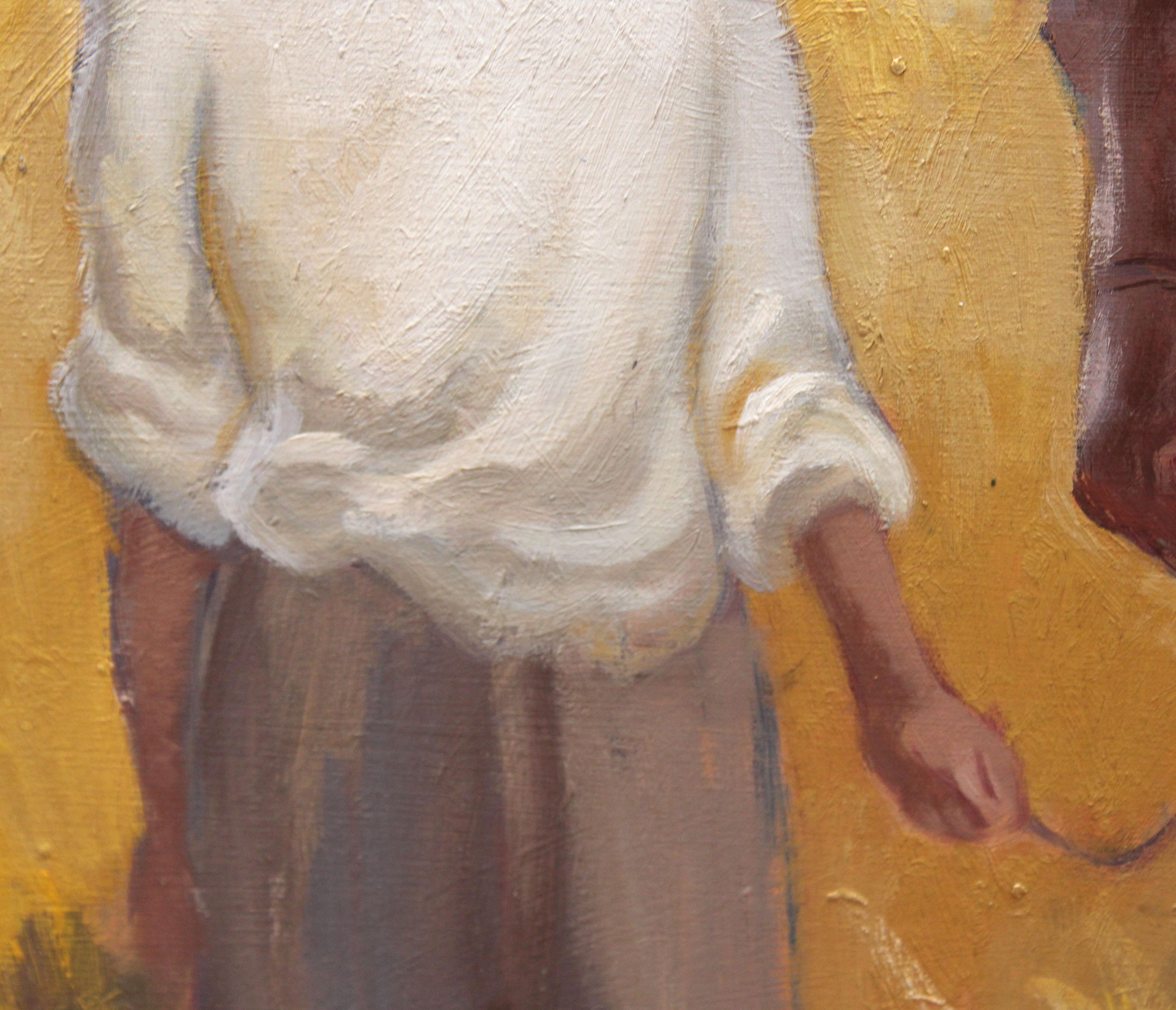 La obra va firmada por el artista en la parte inferior

Se presenta enmarcada la obra

El estado de la pintura es aceptable

Medidas de la obra: 57 cm. de altura x 81 cm. de ancho

Medidas del marco: 73 cm. de altura x 97 cm. de