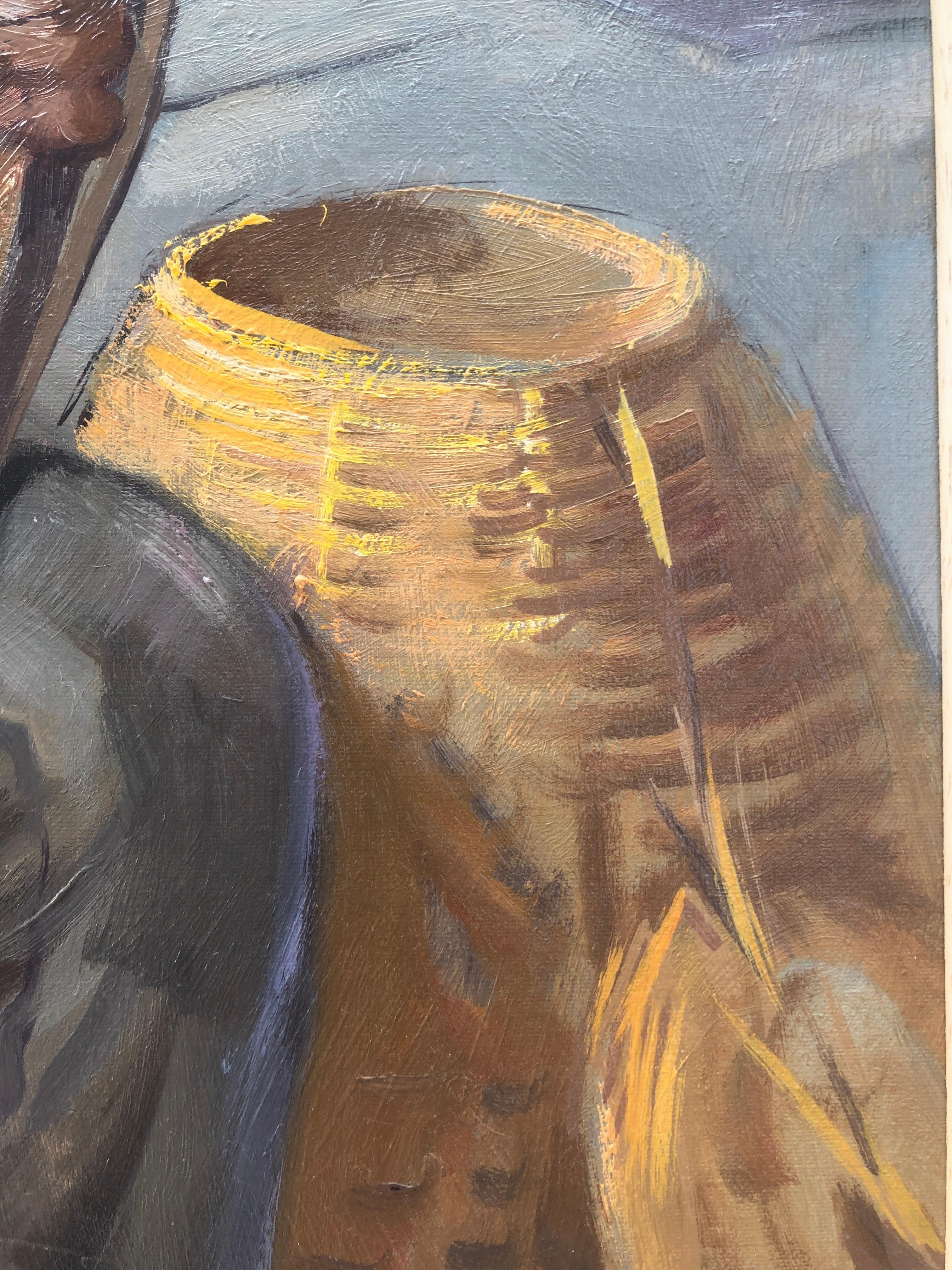 Albert Roca (1945) - Akkordeon spielender Matrose Öl auf Karton
Maße: 62x46 cm.
Medidas marco 73x57 cm.

Maler von Landschaften und Figuren, in deren Charakterisierung er den Charakter psychologisch einfängt, Albert

Roca hat zahlreiche Preise bei