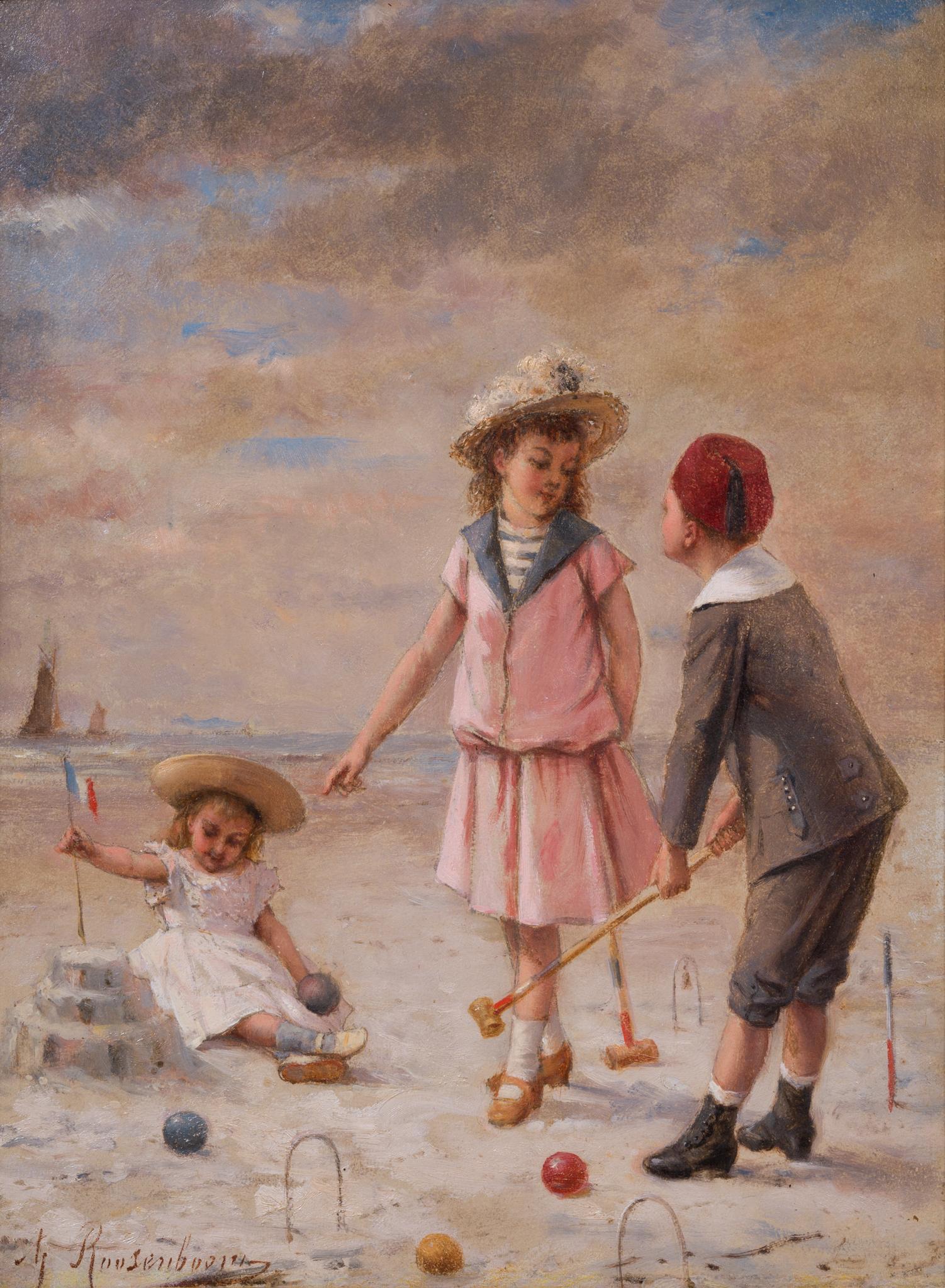 Enfants à la plage (